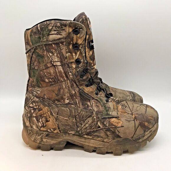 Herman Survivors 800g Thinsulate Boots Men's 8.5W Waterproof Camo Hunting Shoes - Picture 1 of 13